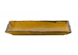 Harvest Mustard Rectangular Tray